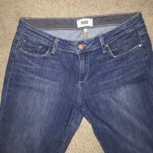 Paige jeans skinny size 29 blue med wash